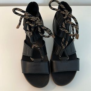 Sorel Gladiator Sandals - Black